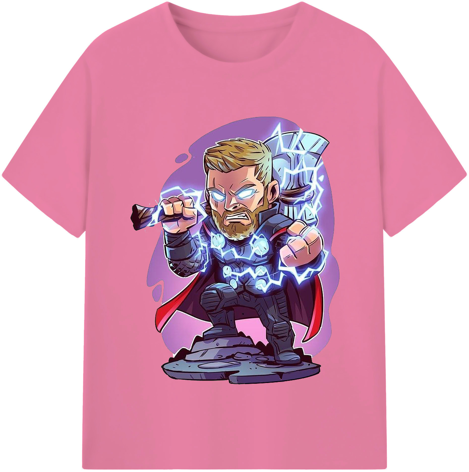 （画像用） アベンジャーズ The Avengers 綿100％半袖Tシャツ（フロントプリント）